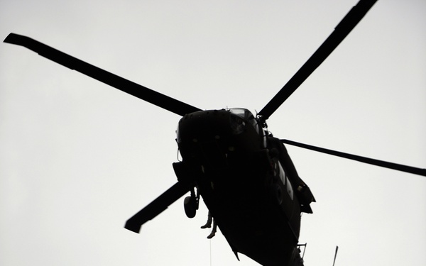 Texas National Guard partners with Texas Task Force 1 during floodwater rescue