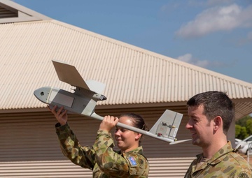 US Marines, Australians learn about new drone's capabilities