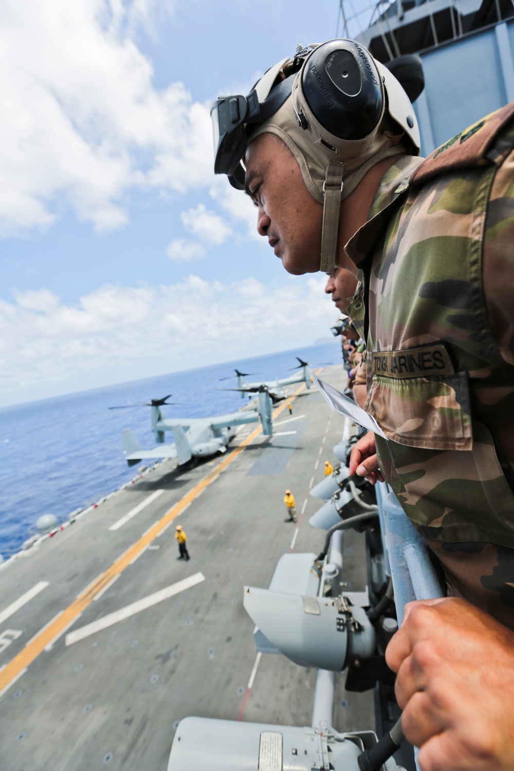 PALS 2015 Participants Tour the USS Essex during an Amphibious Operations Demo