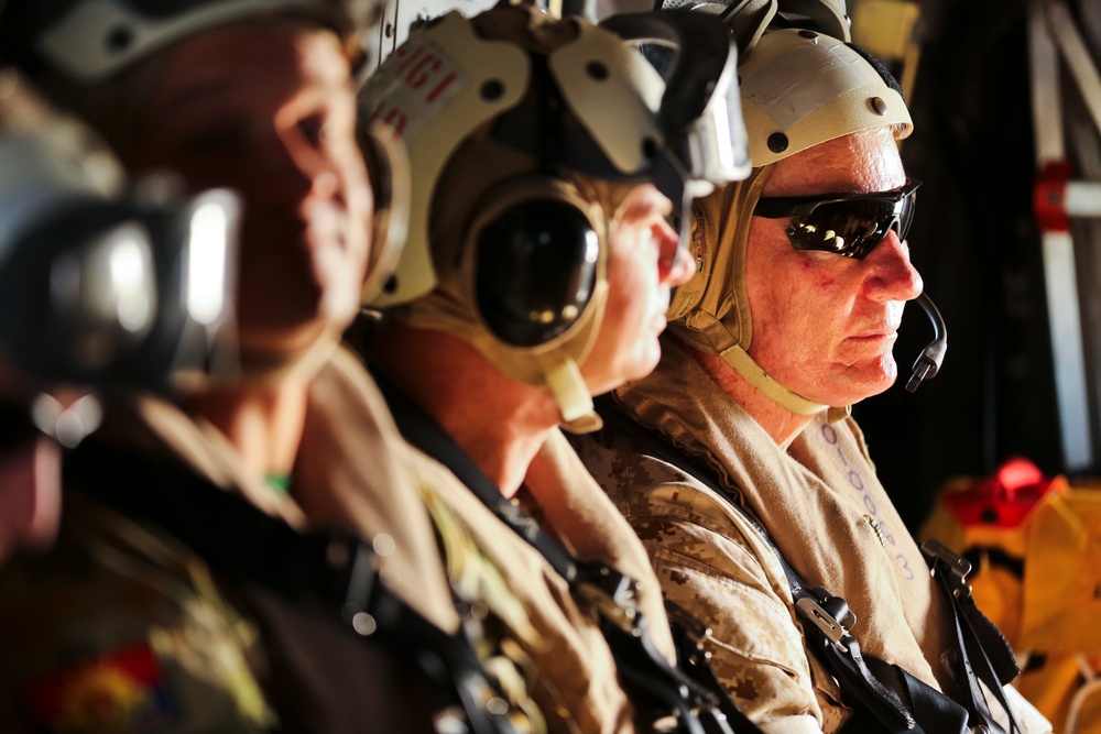 PALS 2015 Participants Tour the USS Essex during an Amphibious Operations Demo