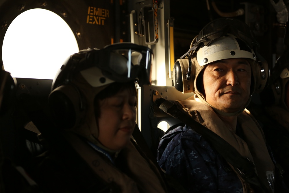 PALS 2015 Participants Tour the USS Essex during an Amphibious Operations Demo