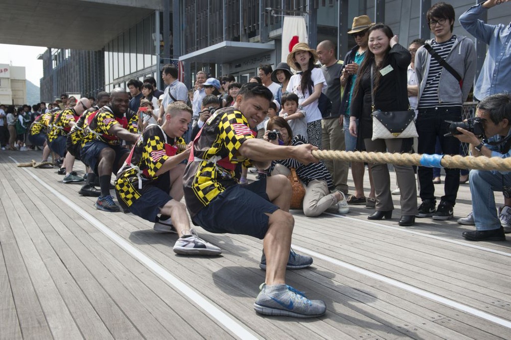 USS Shiloh strengthens relations with Japan during Shimoda’s Black Ship Festival