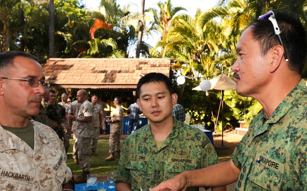 PALS 2015 Participants Tour the USS Essex during an Amphibious Operations Demo