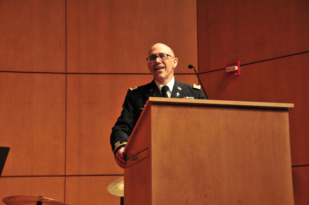 Chaplain King retirement ceremony