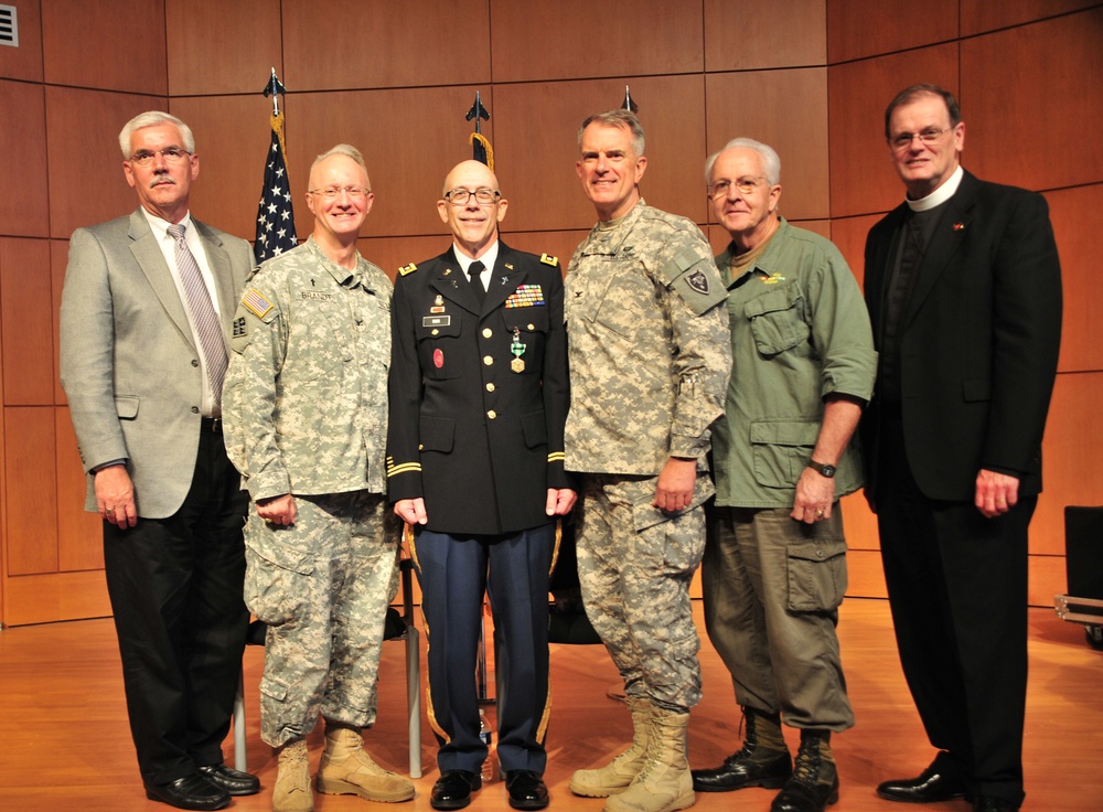 Chaplain King retirement ceremony