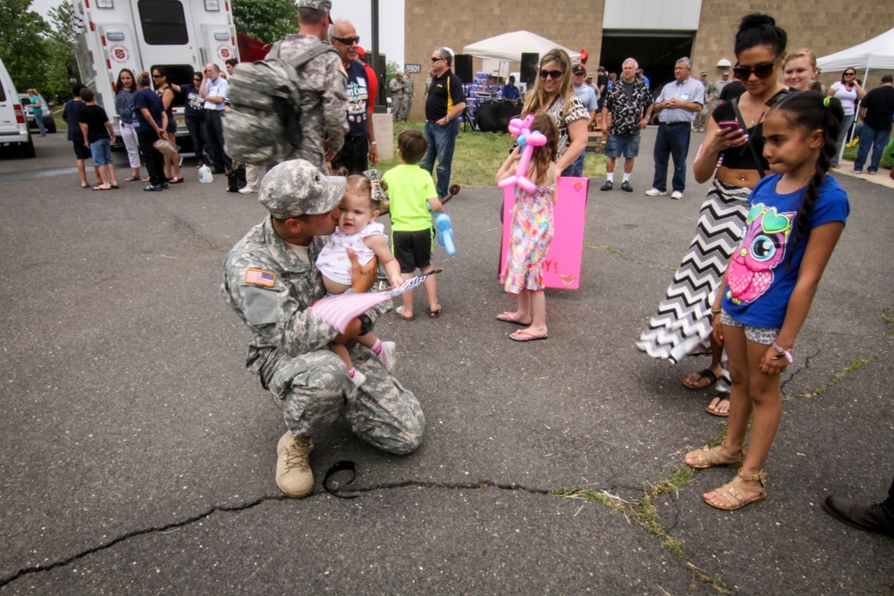 Families, friends welcome home National Guard troops