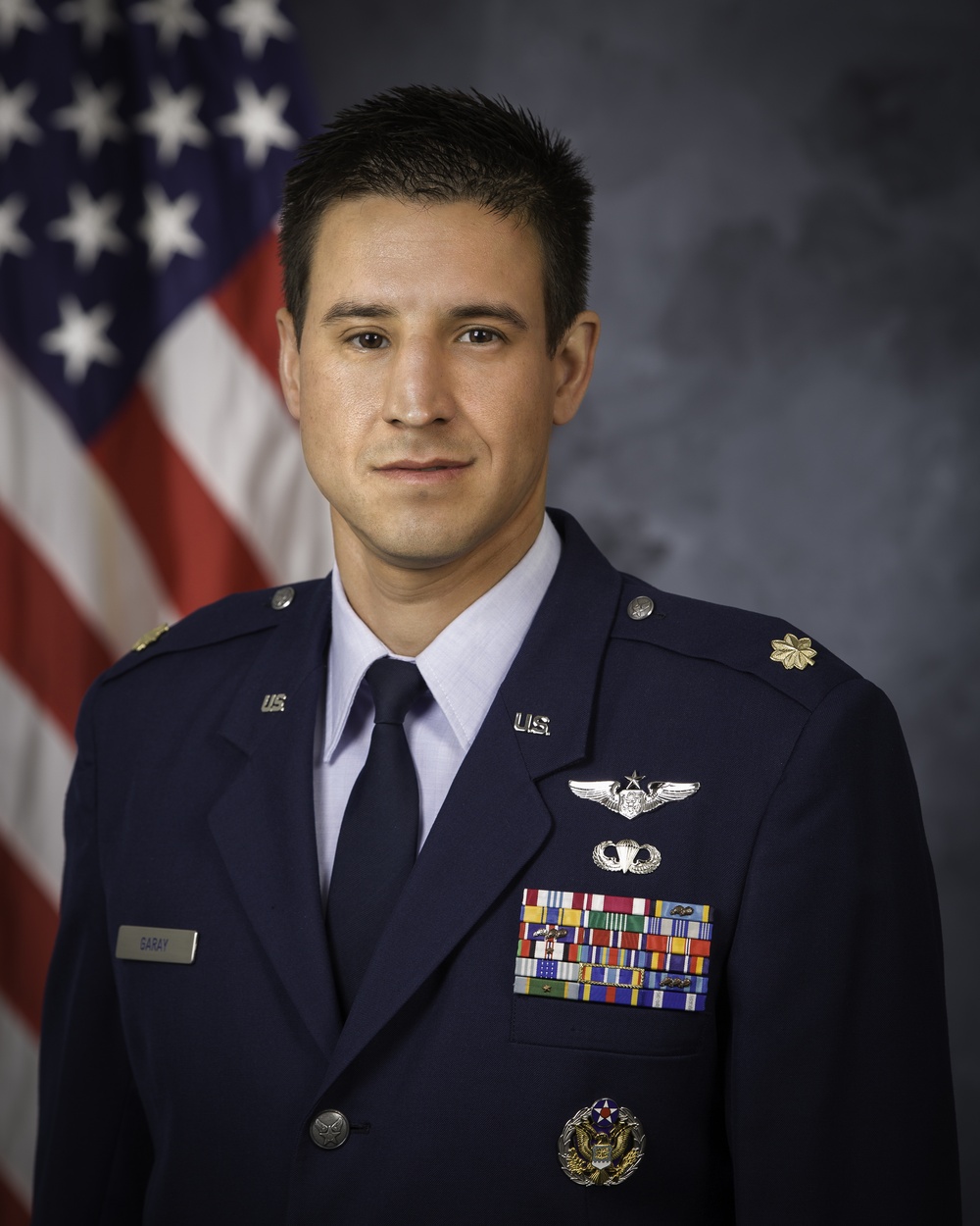 Official portrait, Maj. David A. Garay, US Air Force