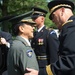 Japan Ground Self-Defense Force Gen. Kiyofumi Iwata visits with US Army Chief of Staff Gen. Ray Odierno