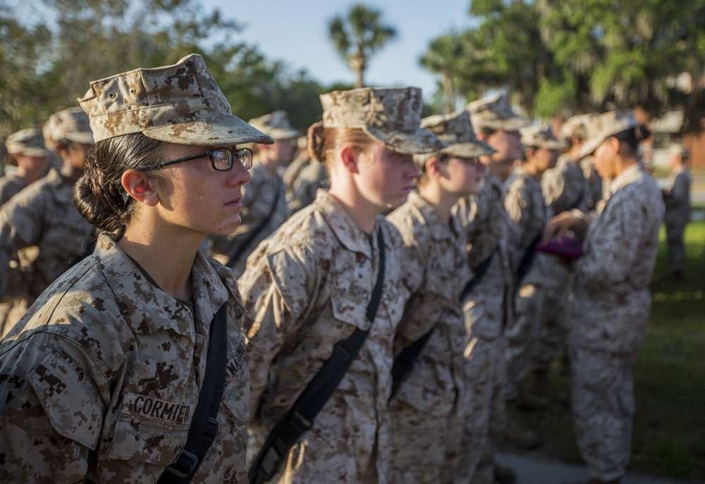 Parris Island recruits complete Crucible, earn title Marine