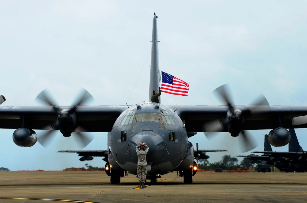 MC-130P Combat Shadow aircraft retired