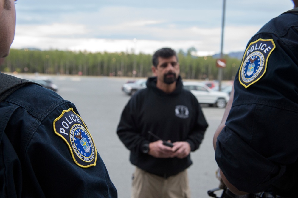 JBER law enforcement personnel conduct high risk response training