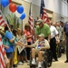 Welcoming home World War II veterans