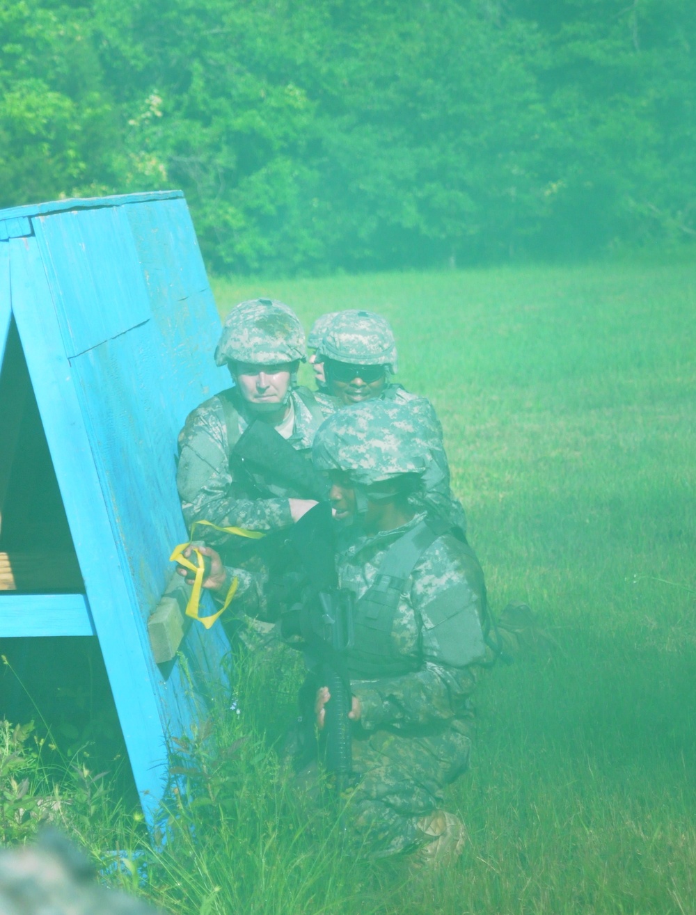 We Are Soldiers First Company completes basic soldier skills course during annual training