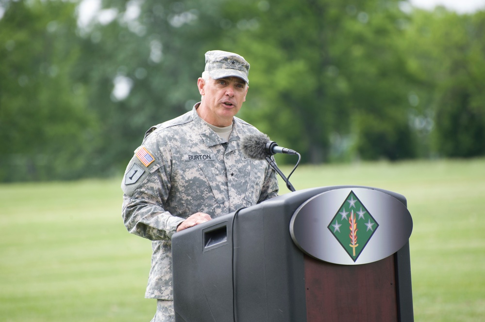 20th CBRNE holds change of command ceremony