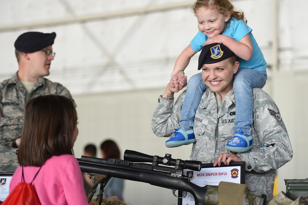 Creech Airmen honor their military kids