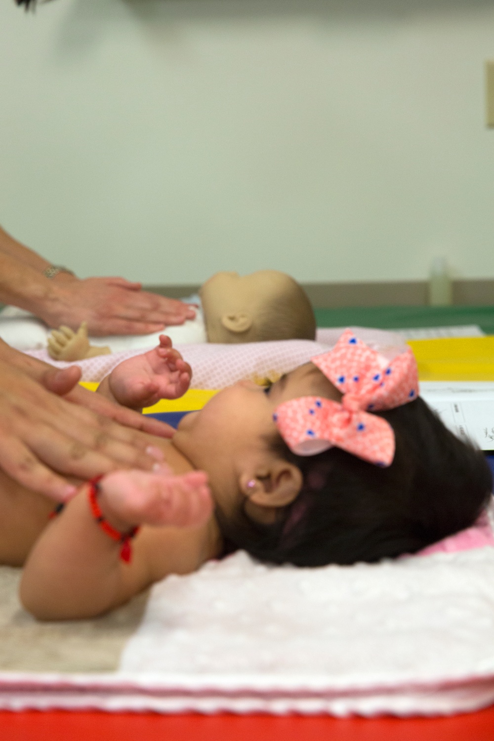 Infant Massage Study offers parents opportunity to bond with child