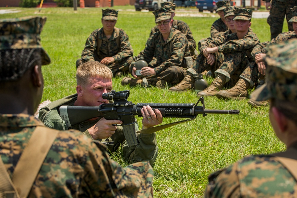 Marine recruits carry on every Marine a rifleman tradition