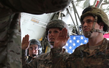 Ranger family re-enlists during airborne operation