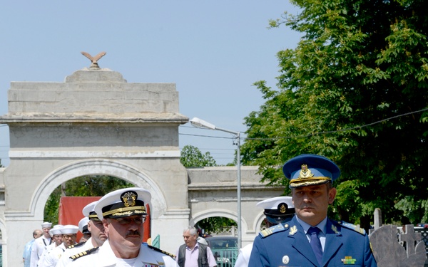 Heroes' Day ceremony in Romania