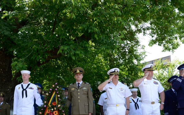 Heroes' Day ceremony in Romania