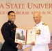 Iowa State NROTC commissioning ceremony