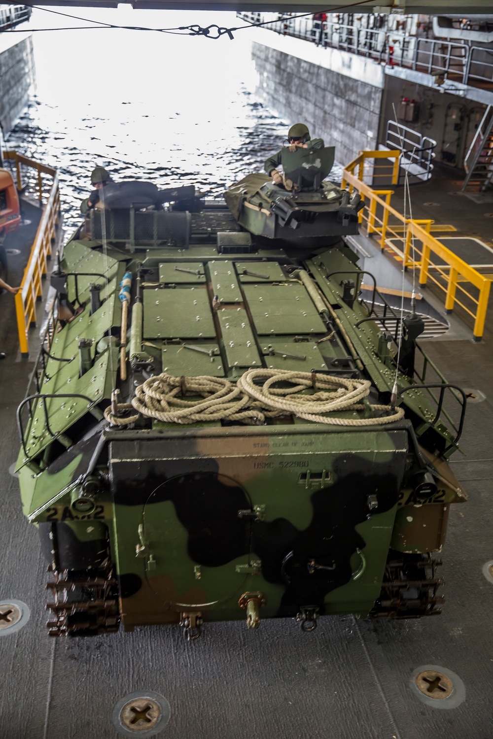 Marines, sailors conduct AAV exercise