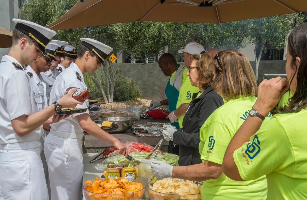 Feeding Midshipmen