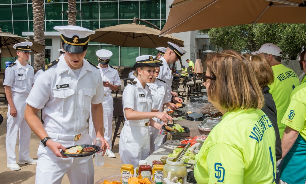 Feeding Midshipmen