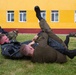 Ukrainian national guardsmen practice US Army combatives