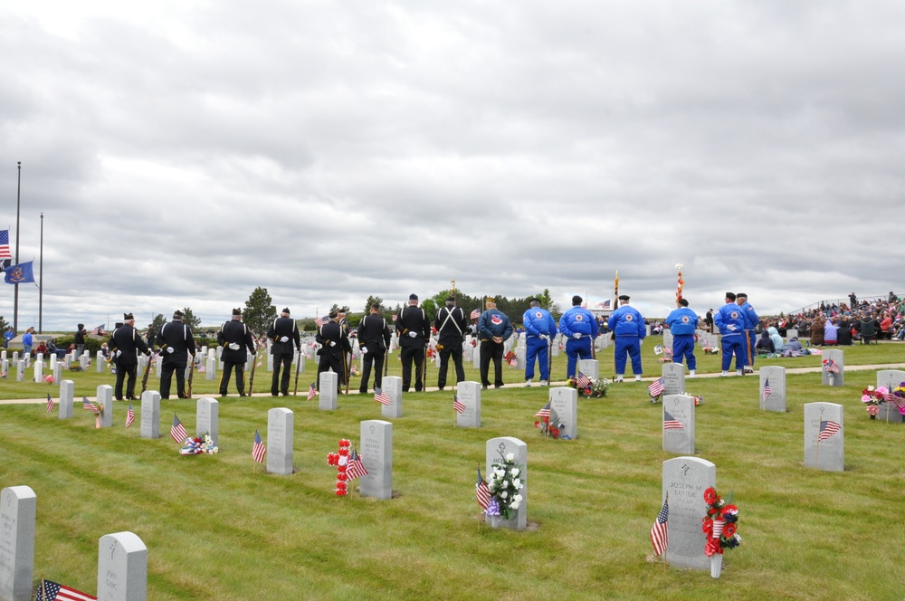 Annual Memorial Day Ceremony at the North Dakota Veterans Cemetery