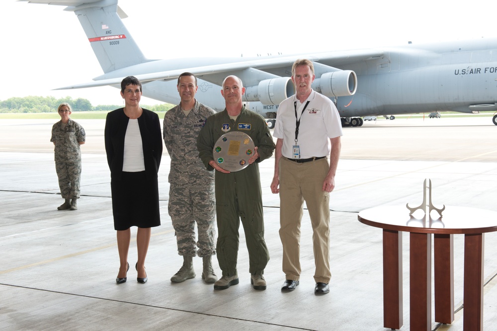 167th Airlift Wing bids farewell to its final C-5