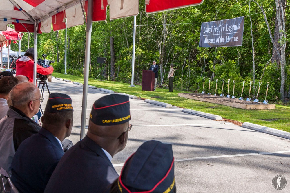 Museum of the Marine Ground Breaking Ceremony