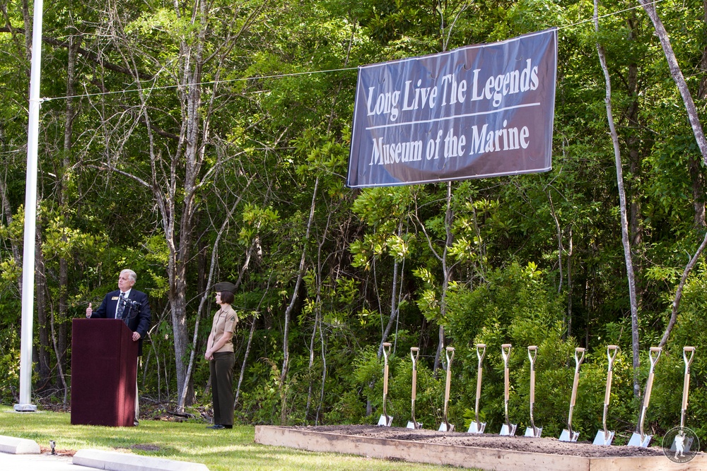 Museum of the Marine Ground Breaking Ceremony
