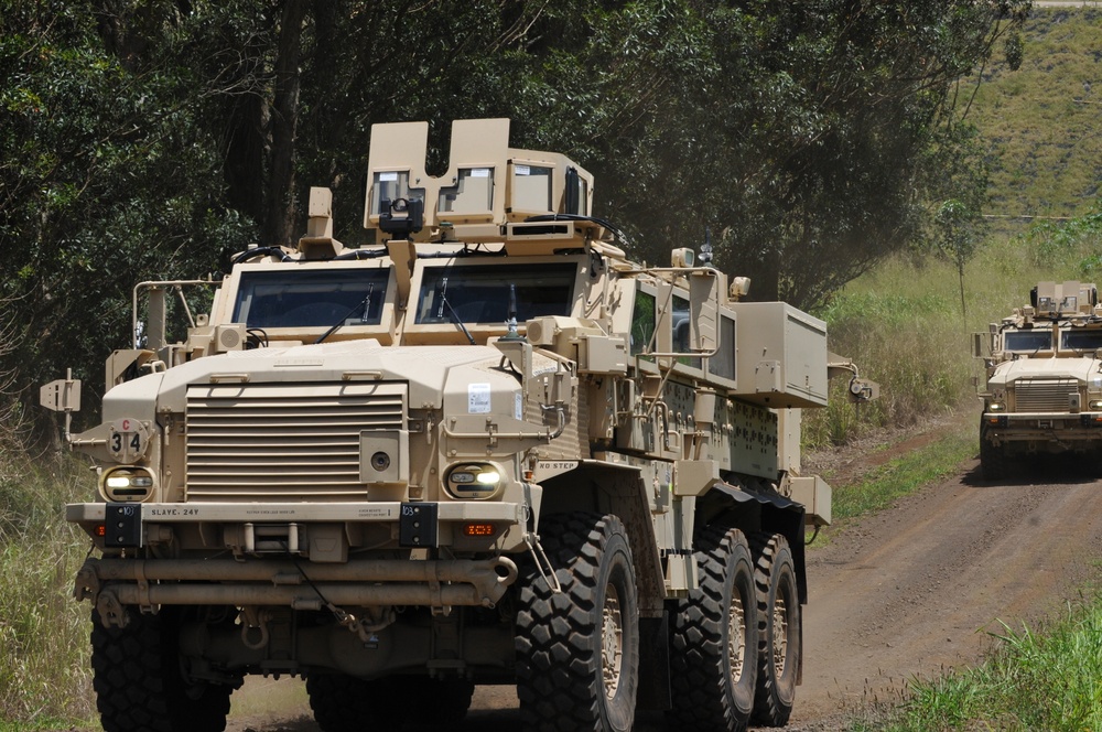 303rd EOD Battalion receives new route clearing vehicles