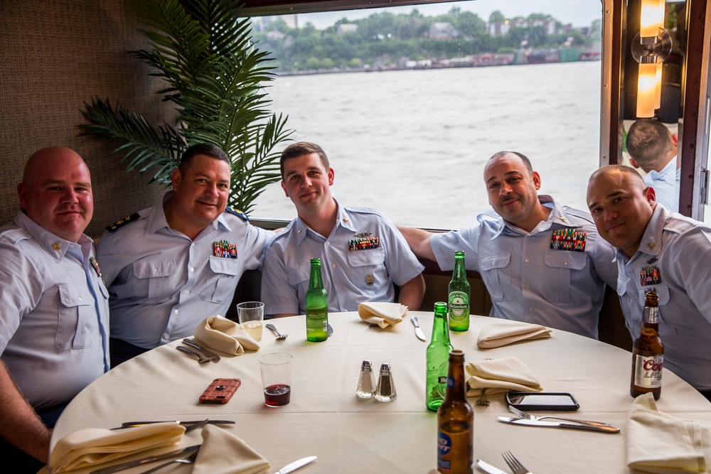 Marines, sailors, Coast Guardsmen join together for Navy League Harbor Cruise