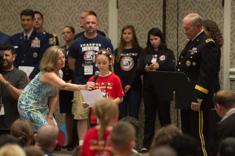 CJCS visits TAPS Good Grief Camp