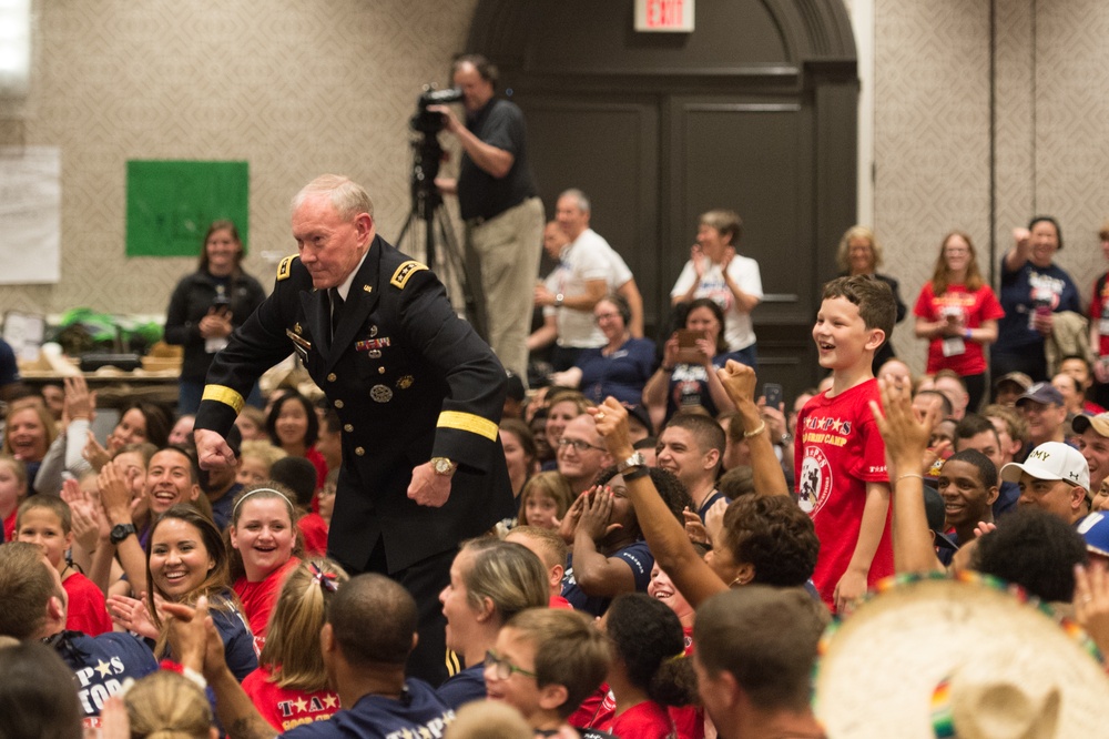 CJCS visits TAPS Good Grief Camp