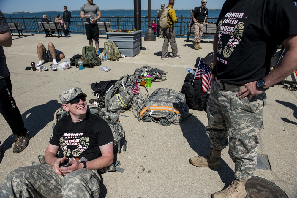 DVIDS News Chicago ruck march held in honor of struggling veterans