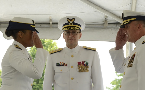 Coast Guard Base New Orleans change of command