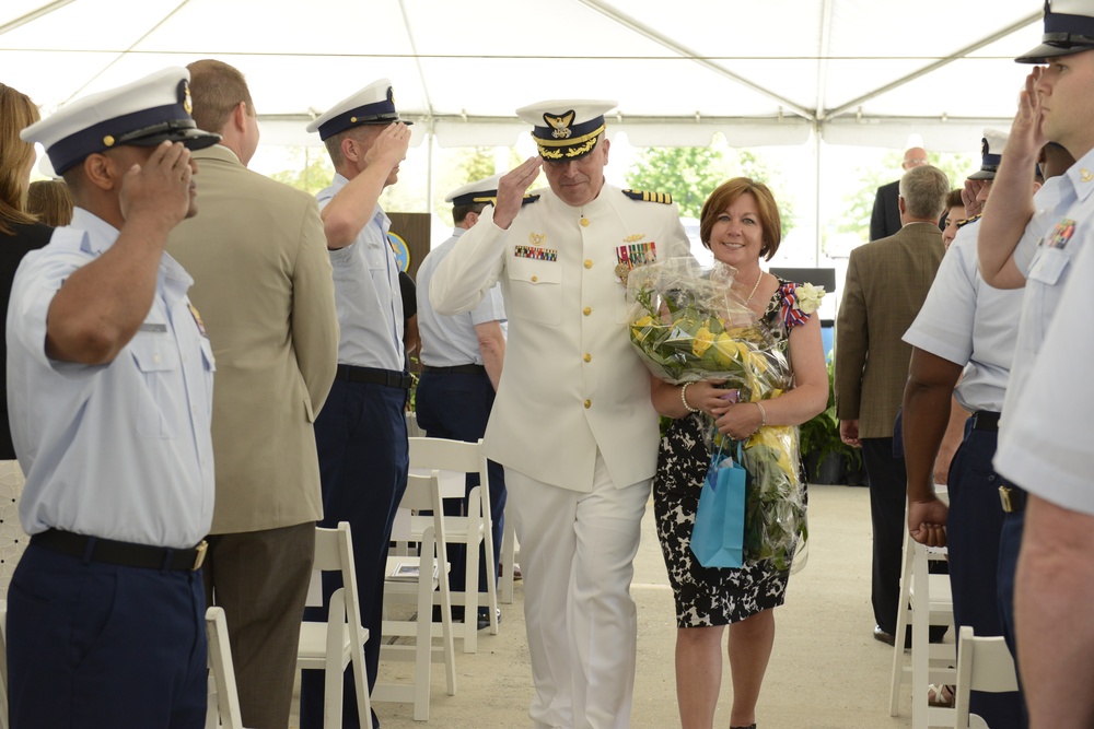 Coast Guard Base New Orleans change of command