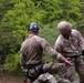Royal Marines and U.S. Marines climb the Carpathians