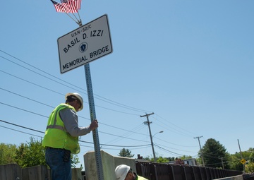 WWII survivor's memory honored with bridge dedication