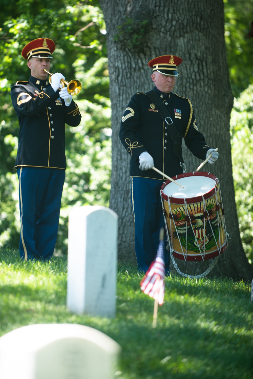 Brig. Gen. Roscoe C. Cartwright honored in a ceremony in Arlington National Cemetery