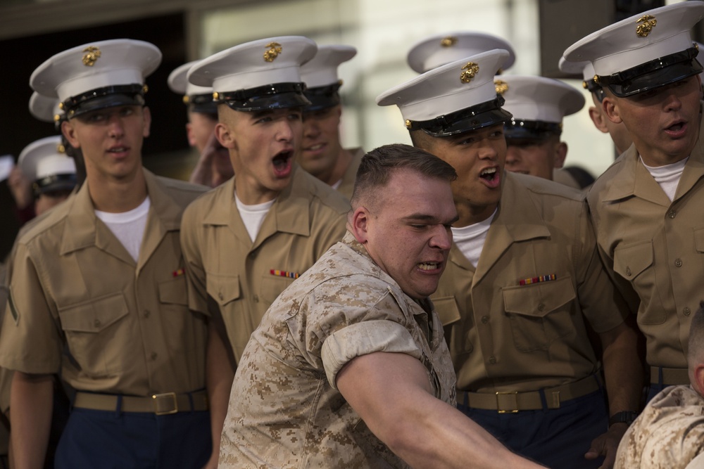 Marines vs. Sailors: Tug of War