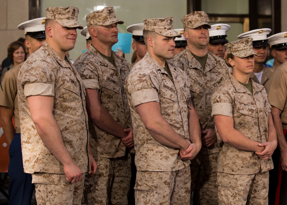 Marines vs. Sailors: Tug of War