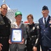 Maj. Gen. Robert D. McMurry speaks at the Fiesta Hermosa