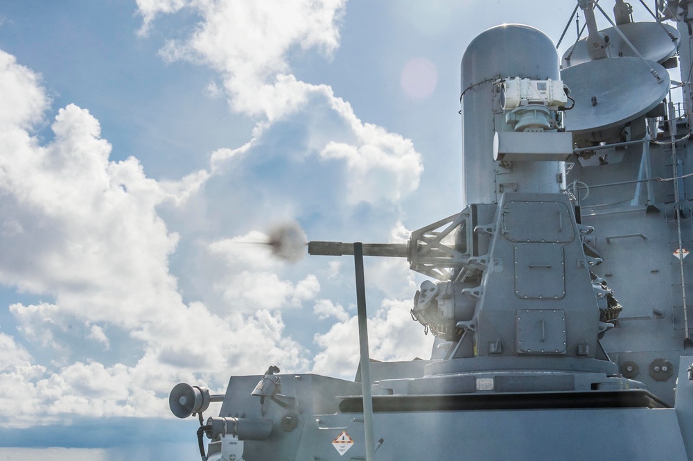 USS Mustin operations