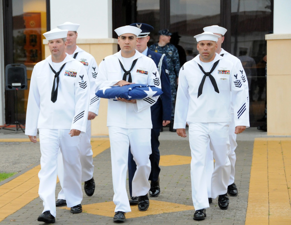Naval Station Rota Memorial Day flag-raising ceremony