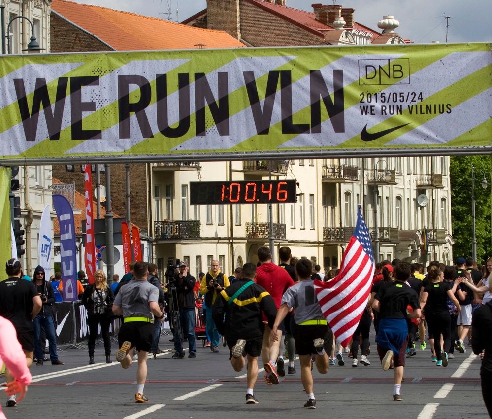 Team Eagle runs for the glory