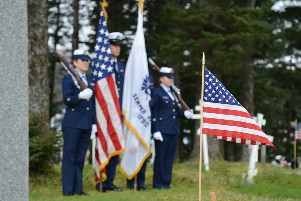 Kodiak Honor Guard Memorial Day service